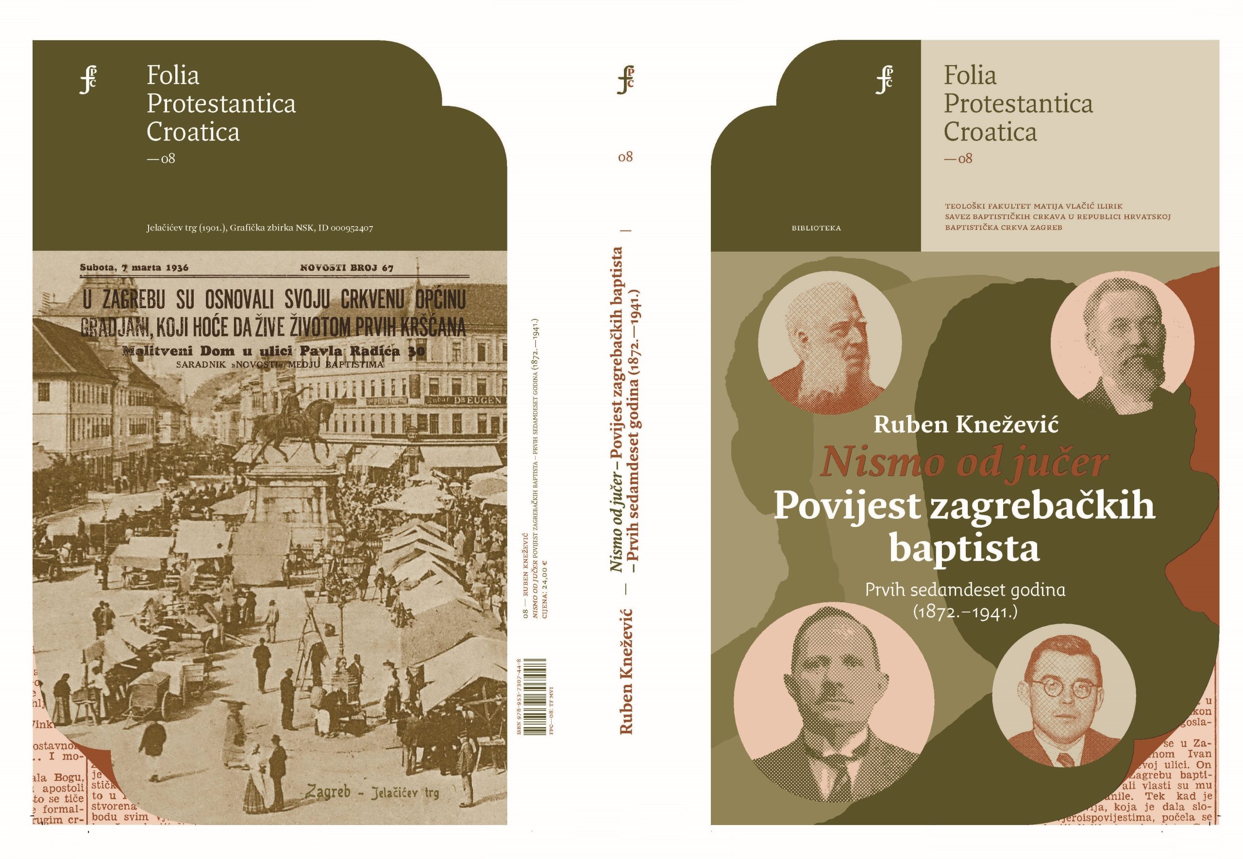 Korice knjige Nismo od juečer autora Rubena Kneževića