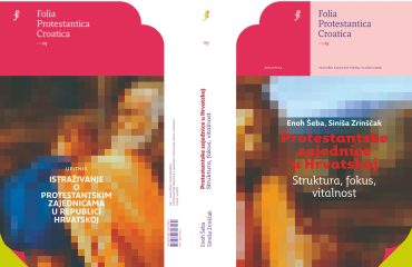 Naslovnica knjige Protestantske zajednice u Hrvatskoj