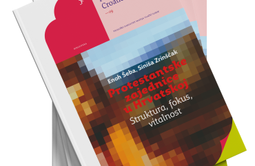 Nekoliko primjeraka knjige "Protestantske zajednice u Hrvatskoj!