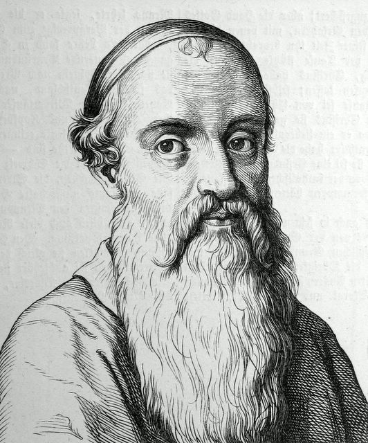 Menno Simons, bakrorezni portret